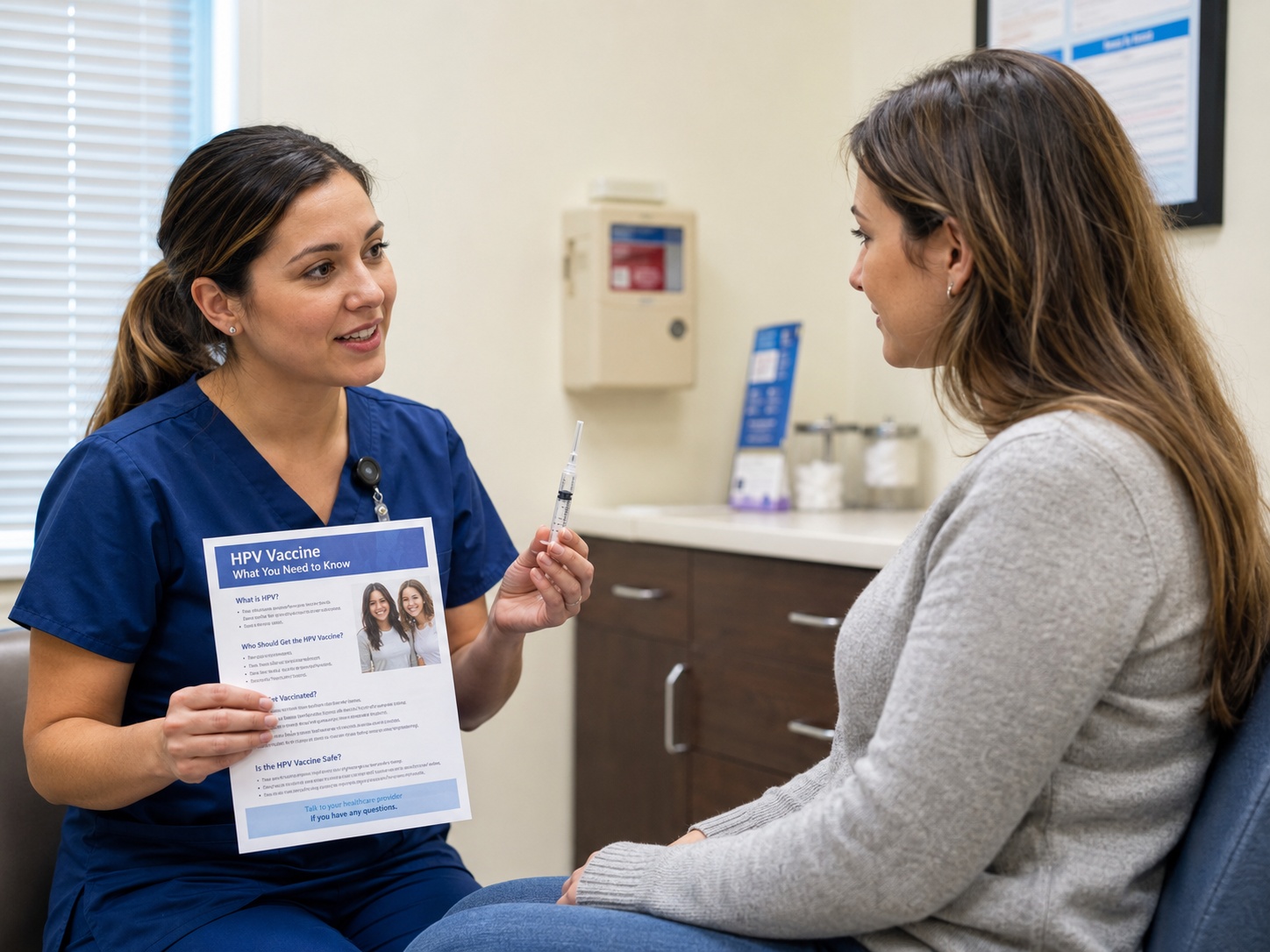 HPV vaccine consultation